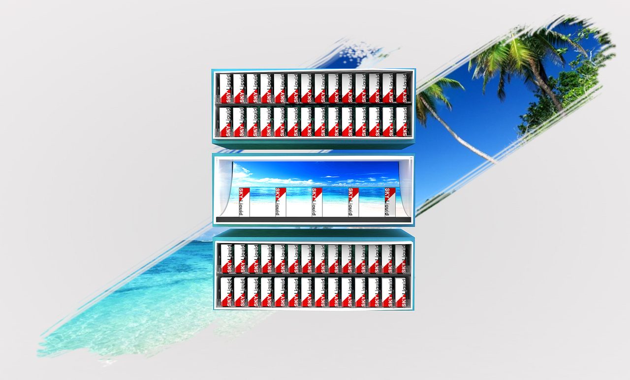 BlackSky Liquid-Display - Konzept