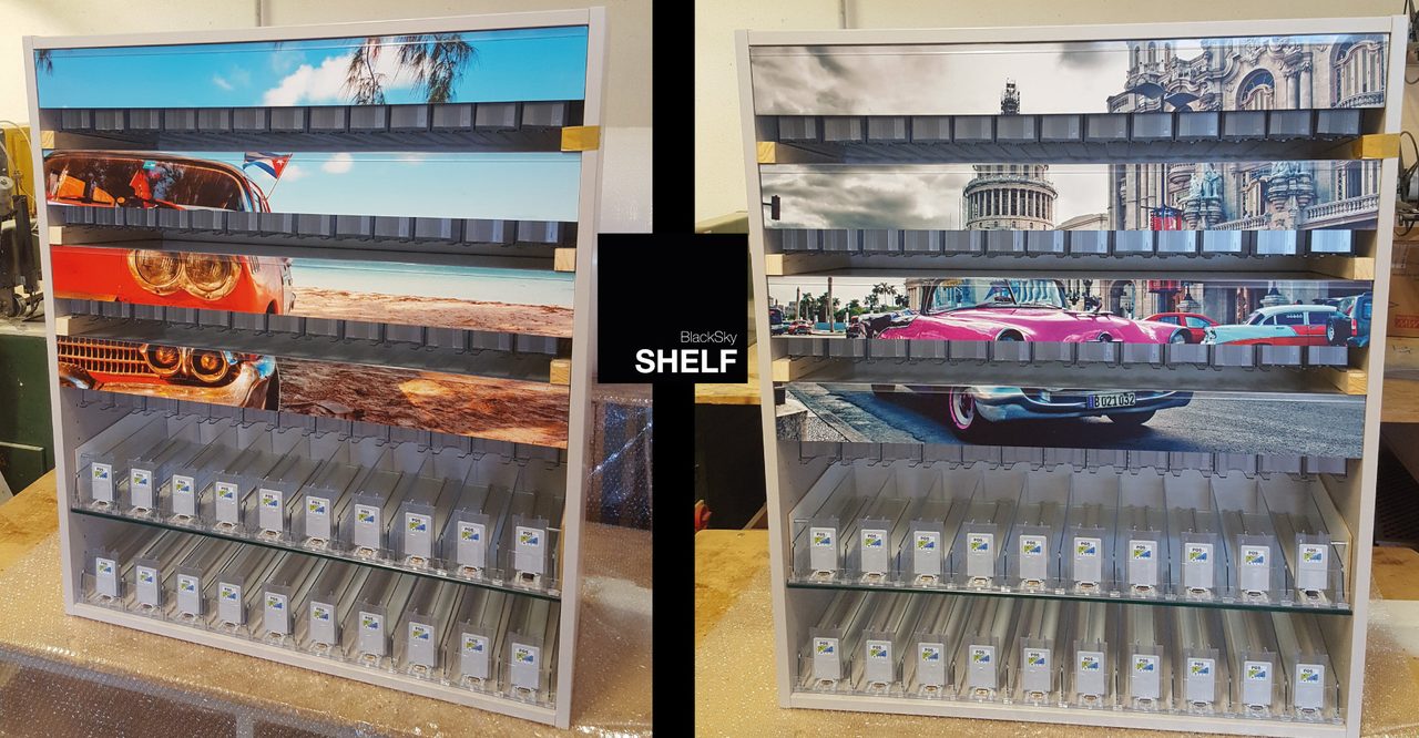 BlackSky SHELF - Gestaltungsbeispiel